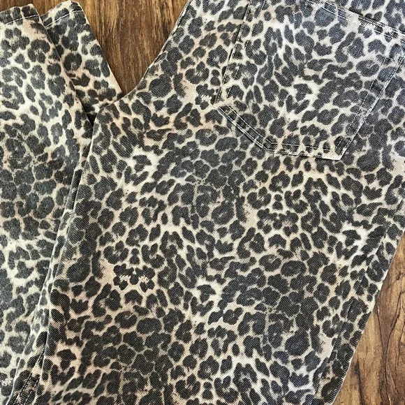 George Leopard Print jeans - Picture 2 of 3